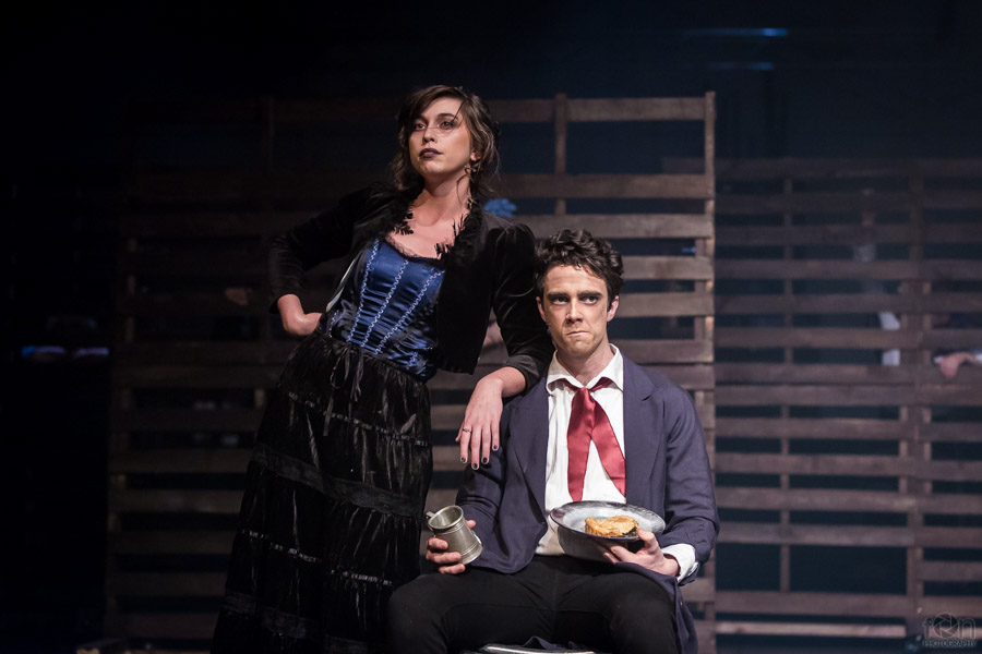 Sweeney Todd and Mrs Lovett in Poor Thing.